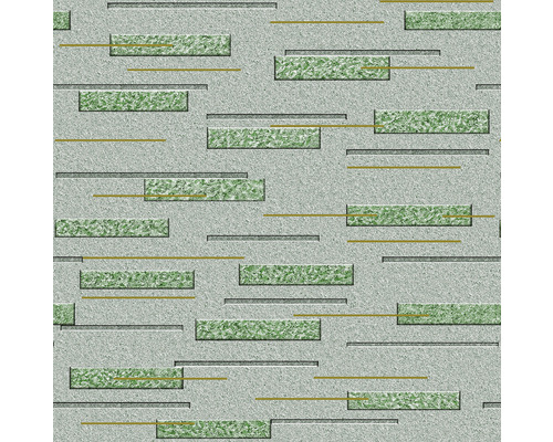 Tapet hârtie bucătărie Cornet verde/gri 10,05x0,53 m