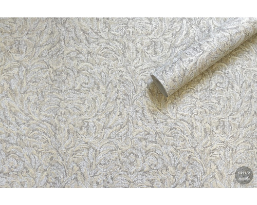 Tapet cu model floral și textură ușoară