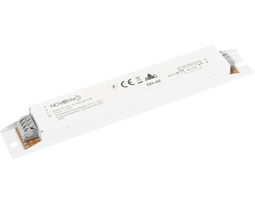 Droser electronic Novelite 1x18W pentru tuburi fluorescente | HORNBACH
