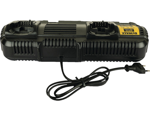 Încărcător dublu pentru acumulatori DeWalt cu cablu de alimentare