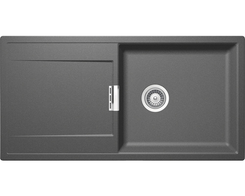 Chiuvetă bucătărie cristadur cu o cuvă Schock Mono D-100L 100x51 cm, cu picurător, reversibilă, Stone Chiuvetă bucătărie cristadur cu o cuvă Schock Mono D-100L 100x51 cm, cu picurător, reversibilă, Stone