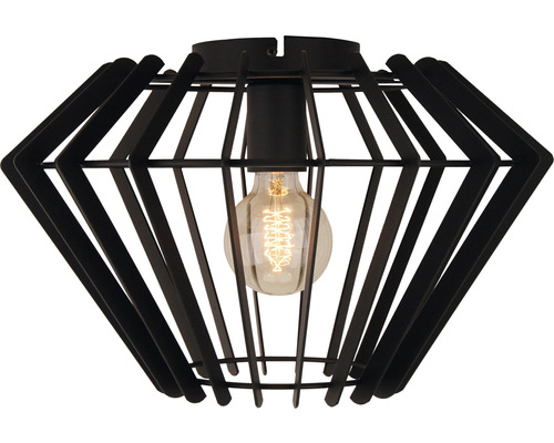 Plafonieră Tavola E27 max. 1x60W Ø38cm, negru