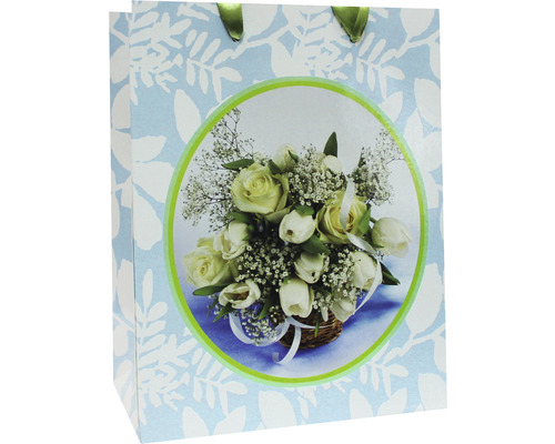 Sac de cadou cu motiv floral
