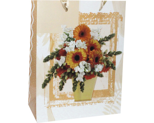 Sac de cadou cu motiv floral