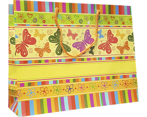 Sacou cadou cu fluturi și model floral