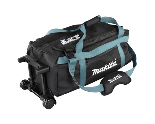 Geantă scule Makita Ultimate Trolley 68x33 cm, material textil negru/albastru