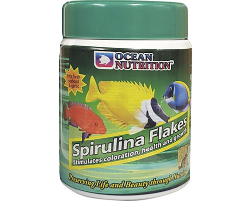 Hrană pentru pești acvariu Ocean Nutrition Spirulina Flakes 34 g