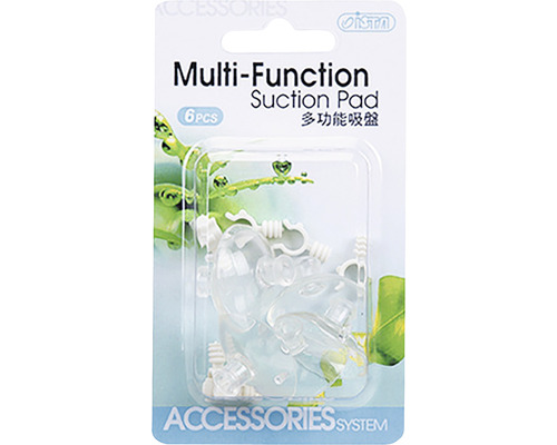 Ventuză multifuncțională, 6 bucăți, pentru accesorii de acvariu