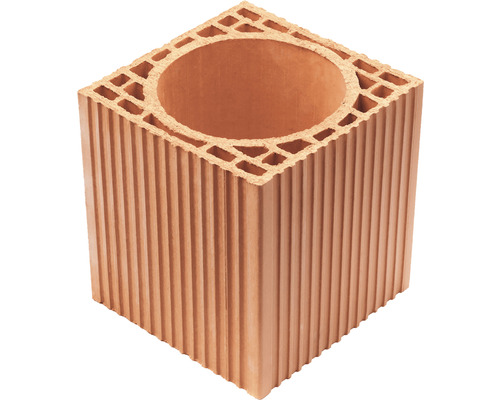 Coș ventilație Leier CV D Ø 210 mm 275x275x290 mm Piatră de manta de coș de fum din argilă