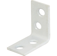 Conector unghiular cu găuri pentru fixare