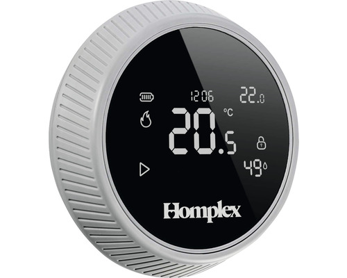 Termostat de radiator Homplex cu afișaj digital