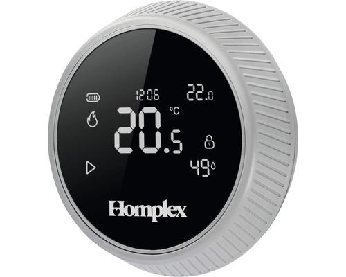 Termostat de radiator Homplex cu afișaj digital