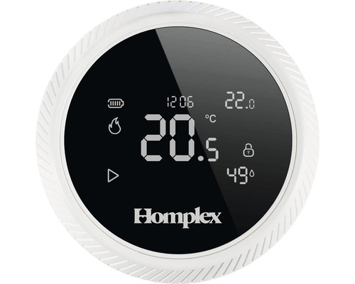Termostat de radiator Homplex cu afișaj digital