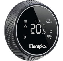 Termostat centrală programabil inteligent Homplex NX1 wireless negru-thumb-6