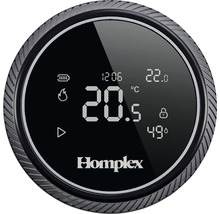 Termostat centrală programabil inteligent Homplex NX1 wireless negru-thumb-7