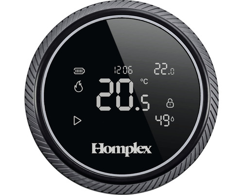 Termostat de radiator Homplex cu afișaj digital