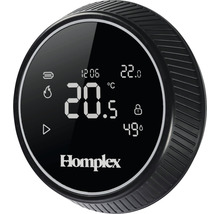 Termostat centrală programabil inteligent Homplex NX1 wireless negru-thumb-8