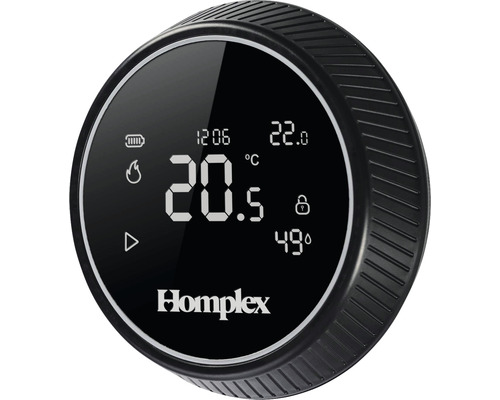 Termostat de radiator Homplex cu afișaj digital
