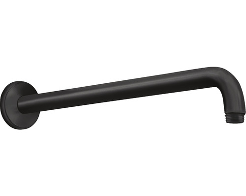 Braț prindere perete pentru duș fix hansgrohe 1/2" negru mat