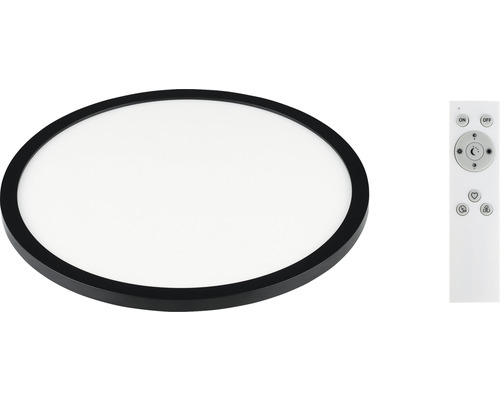 Panou cu LED integrat Eglo 18W 1700 lumeni Ø29,5 cm, montaj aplicat, lumină albă 2700-6500K, negru, incl. telecomandă Panou cu LED integrat Eglo 18W 1700 lumeni Ø29,5 cm, montaj aplicat, lumină albă 2700-6500K, negru, incl. telecomandă