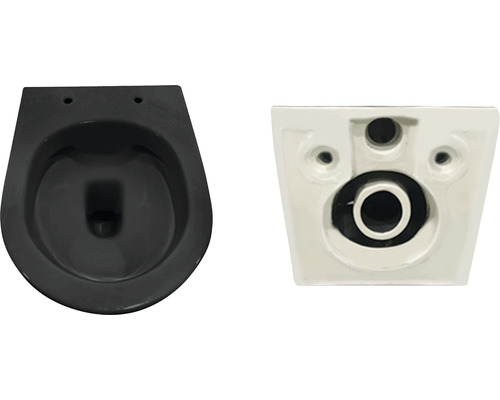 WC suspendat cu spălare adâncă, ceramică