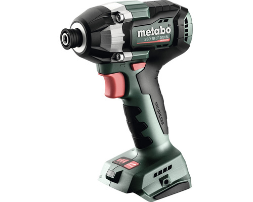 Mașină de înșurubat cu impact Metabo SSD18LTLBL 18V max. 3750 r/min, nu incl. acumulator