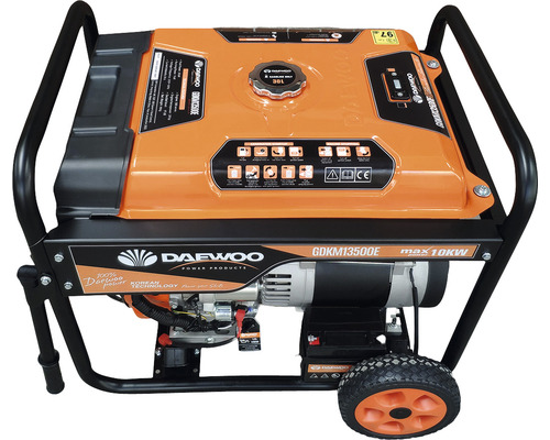 Generator Daewoo cu cadru și roți