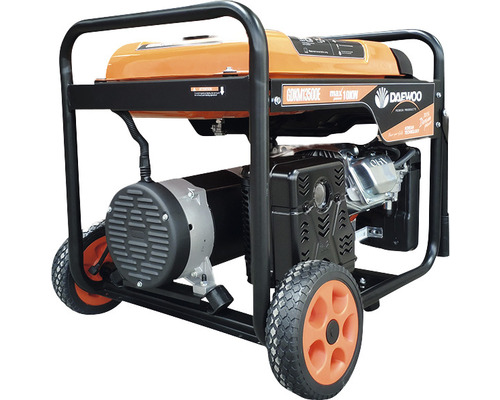 Generator de curent Daewoo cu cadru și roți