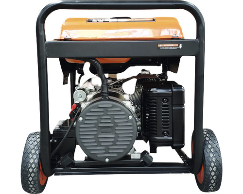 Generator de curent cu roți și cadru