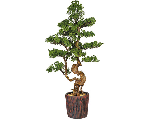 Plantă artificială Bonsai Zada în ghiveci H 125 cm verde | HORNBACH