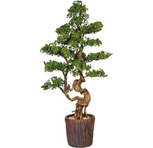 Bonsai artificial în ghiveci