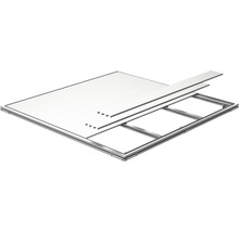 Substructură de terasă din aluminiu cu panouri pentru montaj terasă