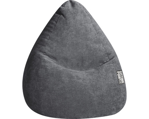 Fotoliu sac beanbag Sitting Point Alfa XL antracit 70x110 cm