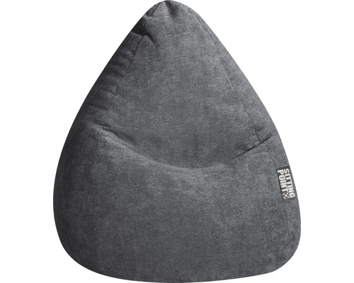 Fotoliu sac beanbag Sitting Point Alfa XXL antracit 80x130 cm