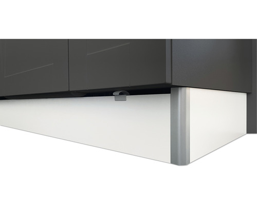 Plintă mobilier bucătărie Optifit 488x175x16 mm alb