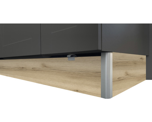 Plintă mobilier bucătărie Optifit 488x175x16 mm stejar sălbatic