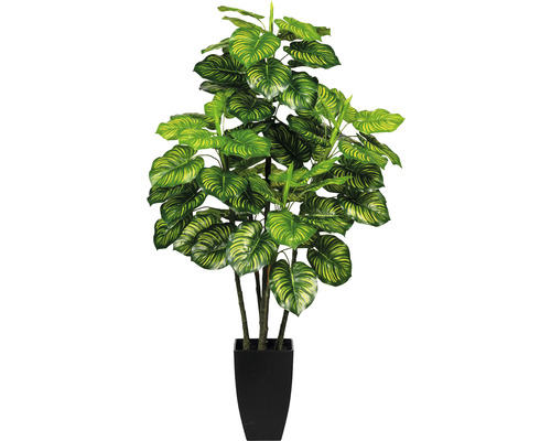 Plantă artificială Maranta în ghiveci H 105 cm verde