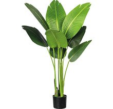 Strelitzia artificială în ghiveci pentru interior