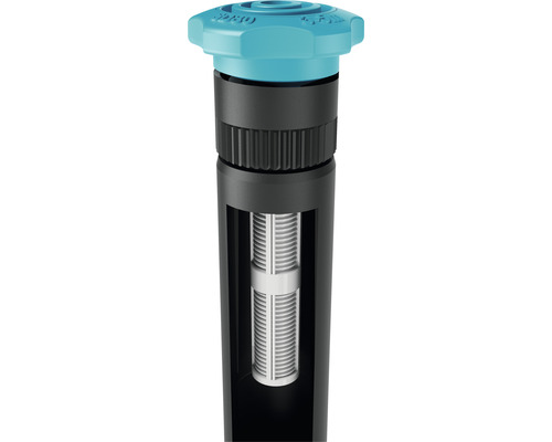 Aspersor telescopic cu filtru