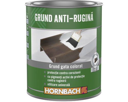 Grund anti-rugină Hornbach gri 750 ml