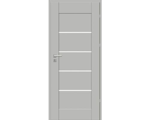 Foaie de ușă Classen gri mat Falko MDF 203,5x64,4 cm stânga