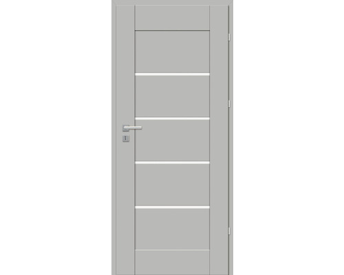 Foaie de ușă Classen gri mat Falko MDF 203,5x84,4 cm stânga