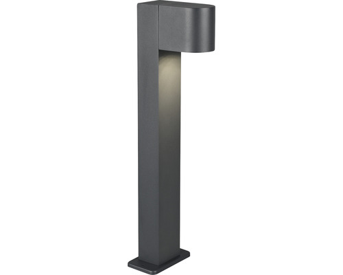 Stâlp iluminat Gori GU10 1x20W, 50 cm, pentru exterior IP44, aluminiu/antracit Lampă de grădină din metal