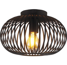 Lumină de plafon cu abajur din metal
