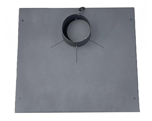 Placă racordare burlan sobă