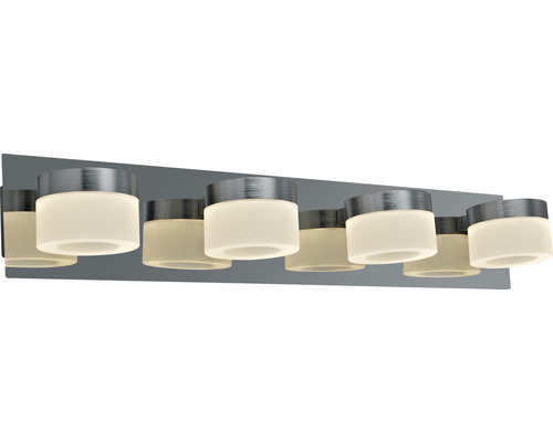 Lumină de baie cu mai multe becuri cu cilindri din sticlă