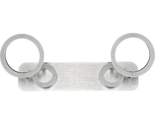 Suport pentru prosop cu patru inele pentru montare pe perete