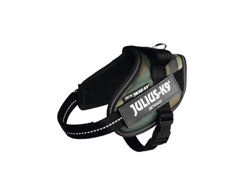 Ham Julius K9 IDC Power pentru câini cu model de camuflaj