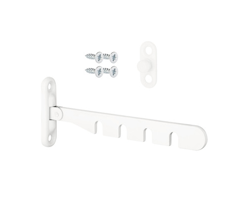 Cuier pliabil cu material de fixare