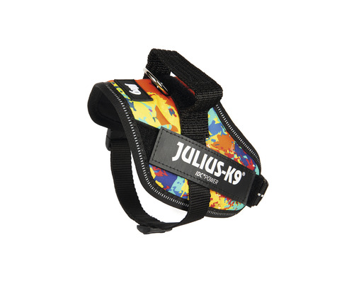 Ham Julius K9 pentru câini, cu model colorat